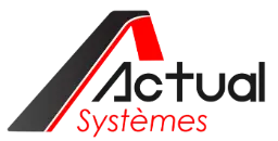Logo de notre partenaire ACTUAL systeme